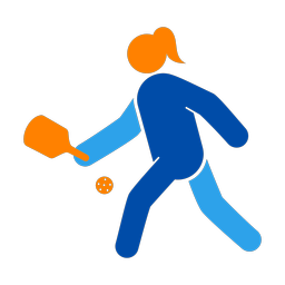Pickleball - Female | Round | 3 Colored | v1