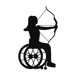 Para Archery - Female | Classic | Silhouette | v1
