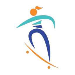 Skateboarding - Female | Motion | 3 Colored | v1