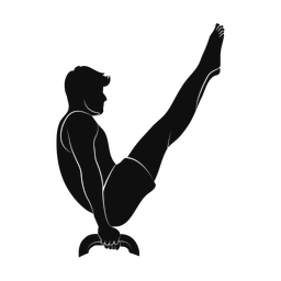 Pommel Horse - Male | Promax | Silhouette | v7