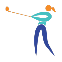 Golf - Female | Motion | 3 Colored | v1