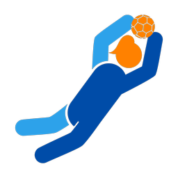 Soccer Goalie - Female | Round | 3 Colored | v2
