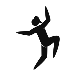 Break Dancing - Female | Strike | Silhouette | v1