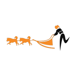 Sled Dog Racing - Female | Motion | 2 Colored | v3
