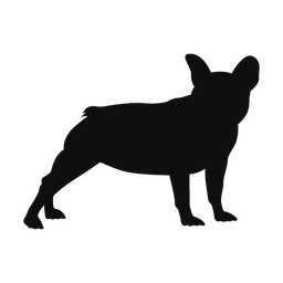 French Bulldog - Both | Classic | Silhouette | v2