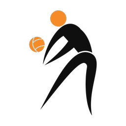 Volleyball - Male | Motion | 2 Colored | v5