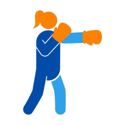 Boxing - Female | Round | 3 Colored | v3