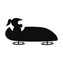 Bobsled Racing - Female | Classic | Silhouette | v1