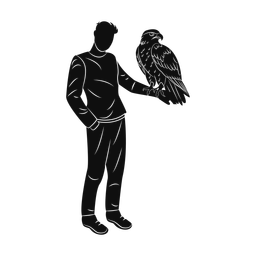 Falconry - Male | Promax | Silhouette | v1