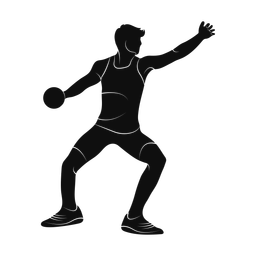 Discus Throw - Male | Promax | Silhouette | v1