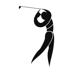 Golf - Female | Motion | Silhouette | v3
