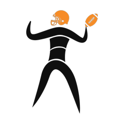American Football Quarterback - Male | Motion | 2 Colored | v2