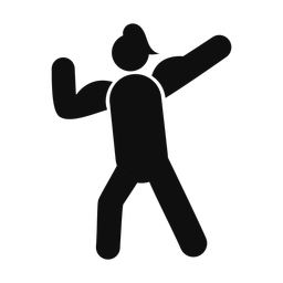 Body Building - Female | Round | Silhouette | v3