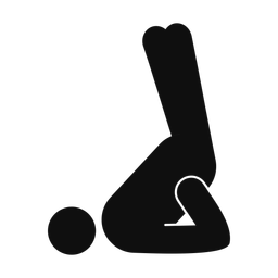 Yoga - Male | Round | Silhouette | v1