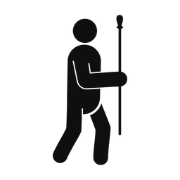 Marching Mace - Male | Round | Silhouette | v1