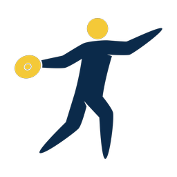 Discus Throw - Male | Strike | 2 Colored | v1
