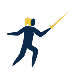 Fencing - Female | Strike | 2 Colored | v1