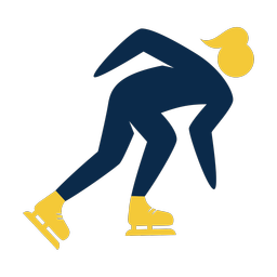 Speed Skating - Female | Strike | 2 Colored | v4