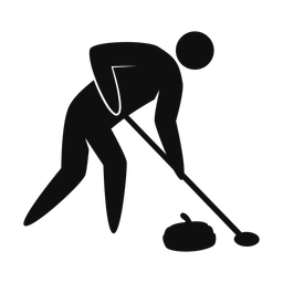 Curling - Male | Strike | Silhouette | v1
