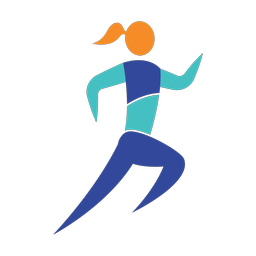 Running - Female | Motion | 3 Colored | v4