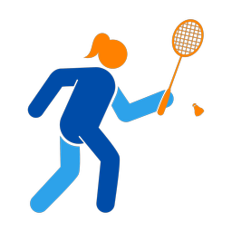 Badminton - Female | Round | 3 Colored | v2