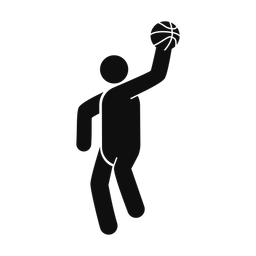 Basketball - Male | Round | Silhouette | v5