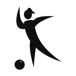 Bowling - Female | Motion | Silhouette | v2