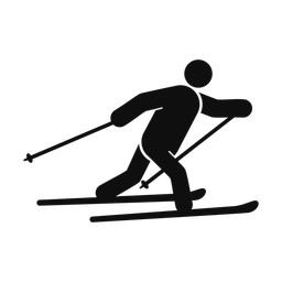 Cross Country Skiing - Male | Round | Silhouette | v1