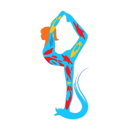 Yoga - Female | Splash | Colorful | v3