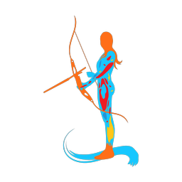 Archery - Female | Splash | Colorful | v1