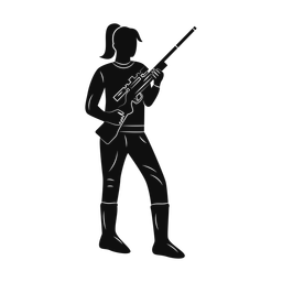 Hunting - Female | Promax | Silhouette | v1