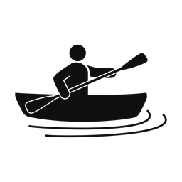 Kayak Racing - Male | Round | Silhouette | v1