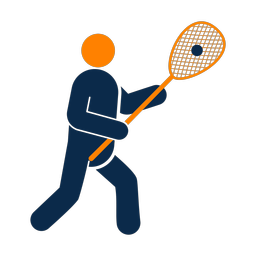 Lacrosse Goalie - Male | Round | 2 Colored | v1