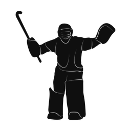 Field Hockey Goalie - Male | Promax | Silhouette | v1