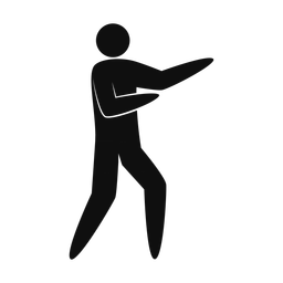 Karate - Male | Strike | Silhouette | v3
