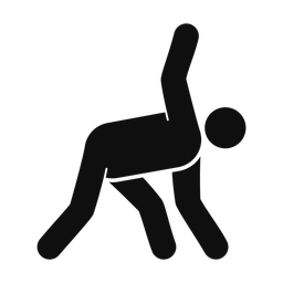 Yoga - Male | Round | Silhouette | v3