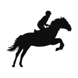 Horse Jumping - Male | Classic | Silhouette | v1