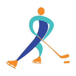 Ice Hockey Player - Male | Motion | 3 Colored | v1