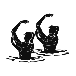 Synchronized Swimming - Female | Promax | Silhouette | v1