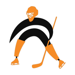 Ice Hockey Goalie - Male | Motion | 2 Colored | v3
