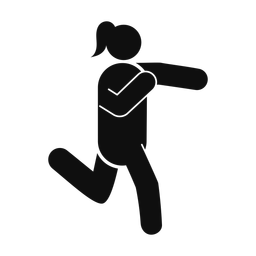 MMA - Female | Round | Silhouette | v2