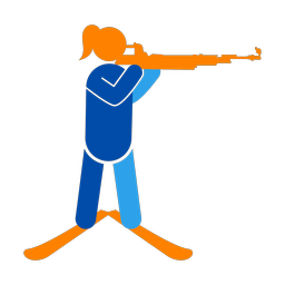 Biathlon - Female | Round | 3 Colored | v1