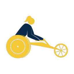 Wheelchair Racing - Female | Strike | 2 Colored | v1