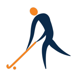 Field Hockey Player - Male | Motion | 2 Colored | v1