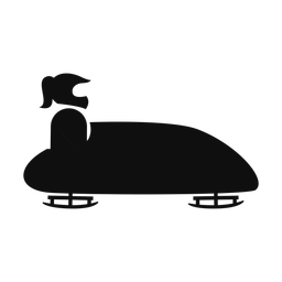 Bobsled Racing - Female | Round | Silhouette | v1