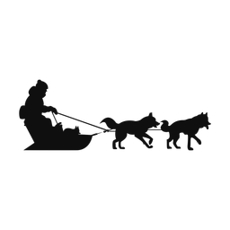 Sled Dog Racing - Female | Classic | Silhouette | v2