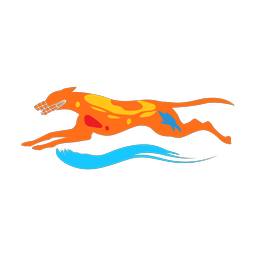 Dog Racing - Both | Splash | Colorful | v1