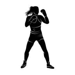 Boxing - Female | Promax | Silhouette | v3