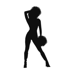 Cheerleader - Female | Classic | Silhouette | v3