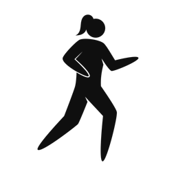 Running - Female | Strike | Silhouette | v3